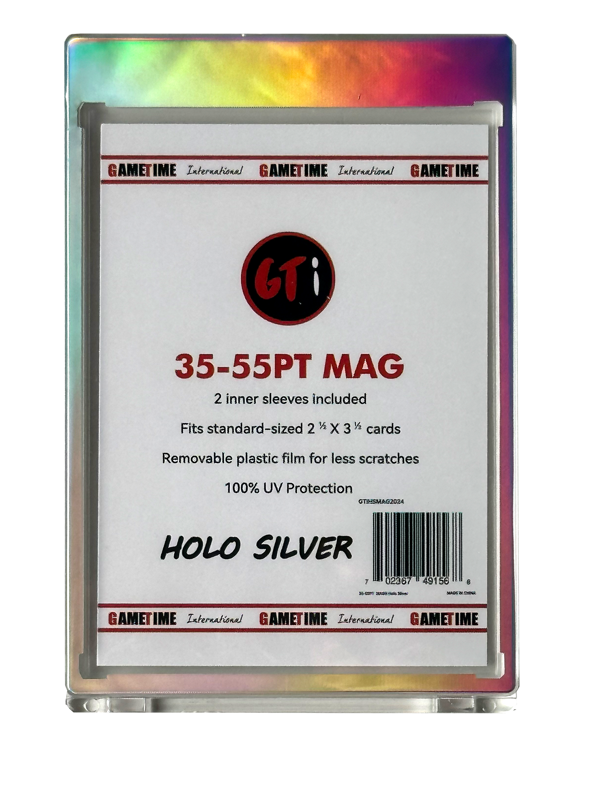 GTi 35–55pt Holo Silver magnetic one touch holder