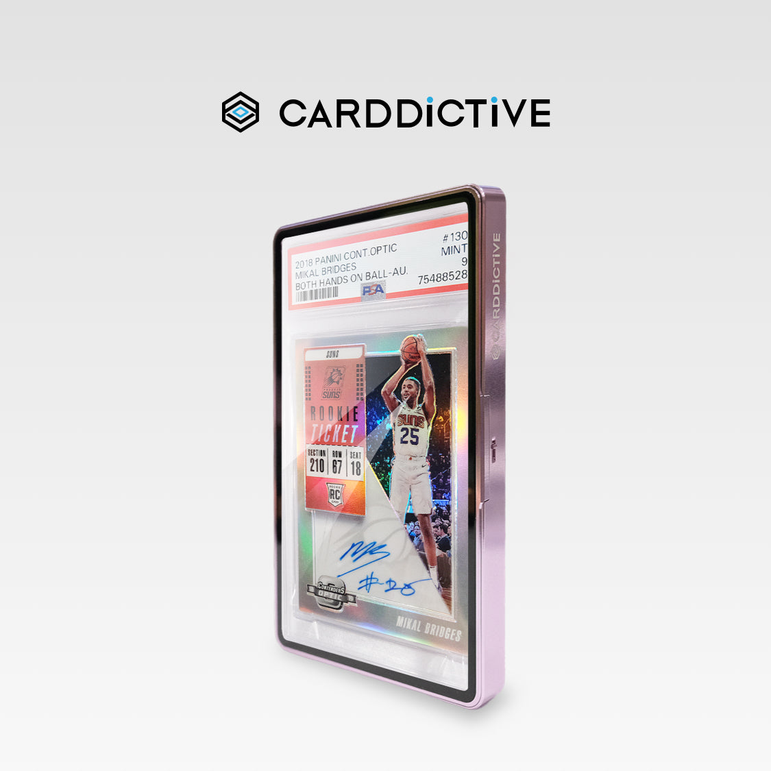Carddictive C130-Pro Chrome Blossom PSA, CGC and TAG thick slab protector