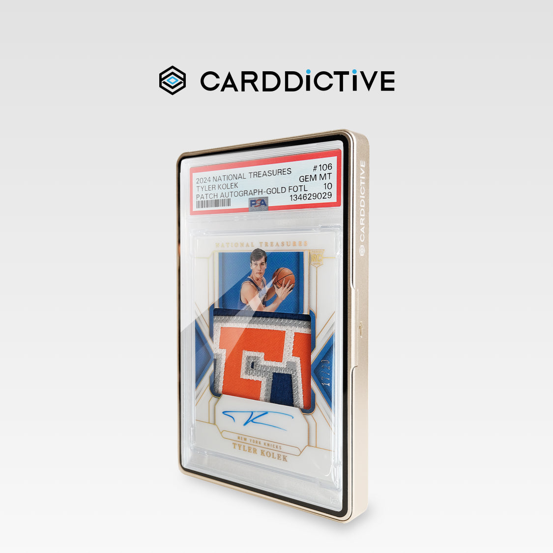 Carddictive C130-Pro Gold Rush PSA, CGC and TAG thick slab protector