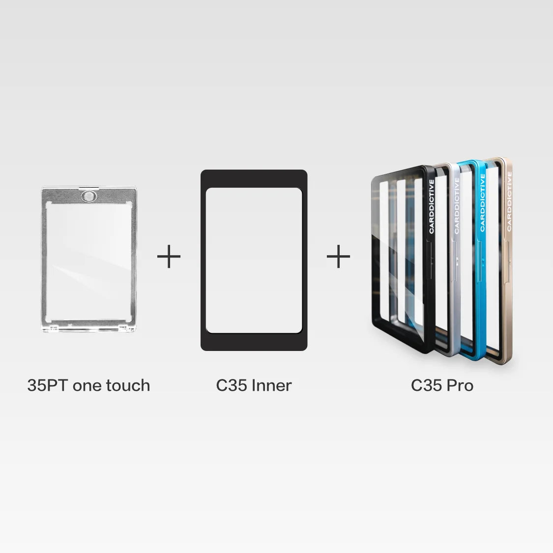 Carddictive C35 Inner 35PT fit guide with one-touch and C35 Pro