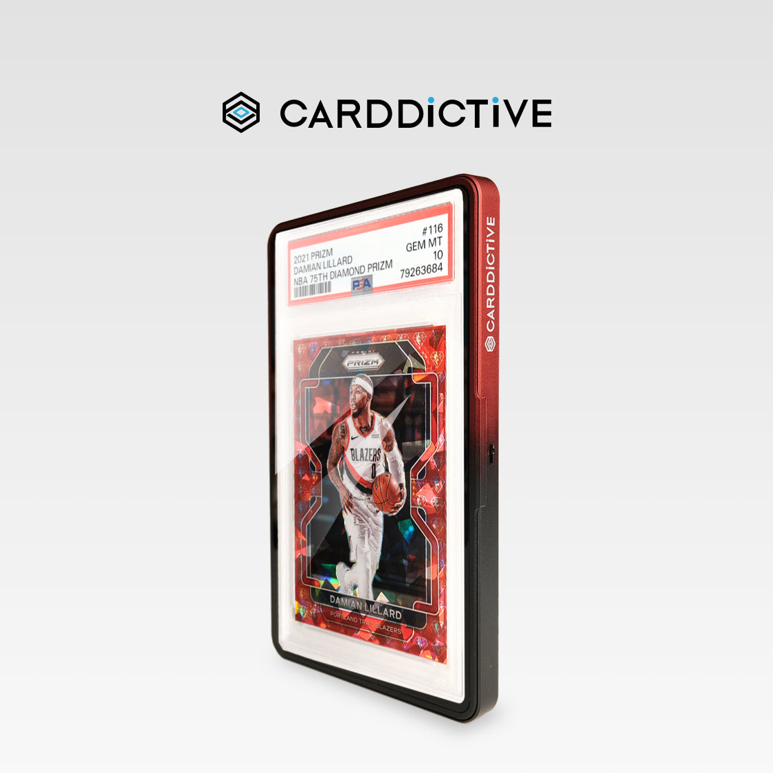 Carddictive C35-Pro Redline Shadow PSA, CGC and TAG slab protector