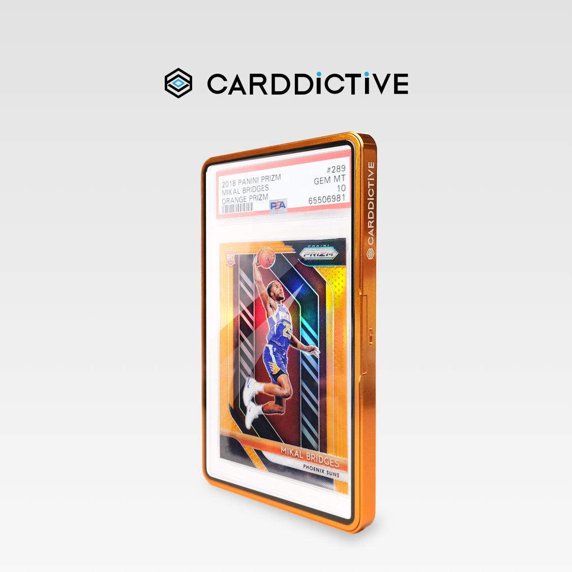Carddictive C35-Pro Sunburst Chrome PSA, CGC and TAG slab protector