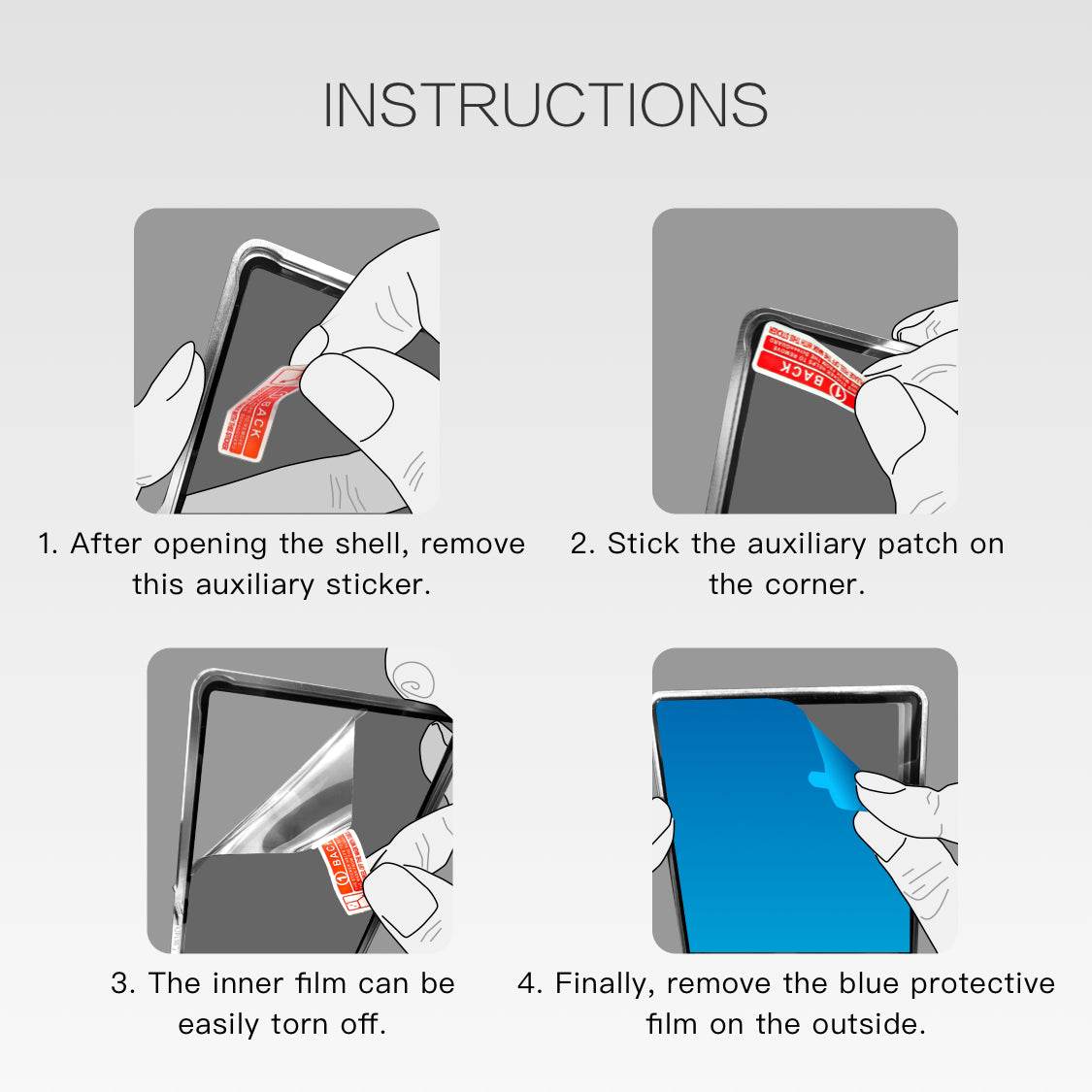 Carddictive Pro slab protector installation instructions