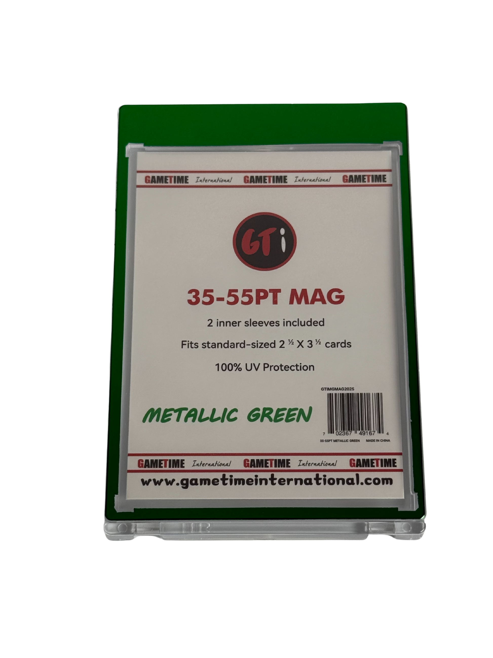 GTi 35–55pt Metallic Green magnetic one touch holder