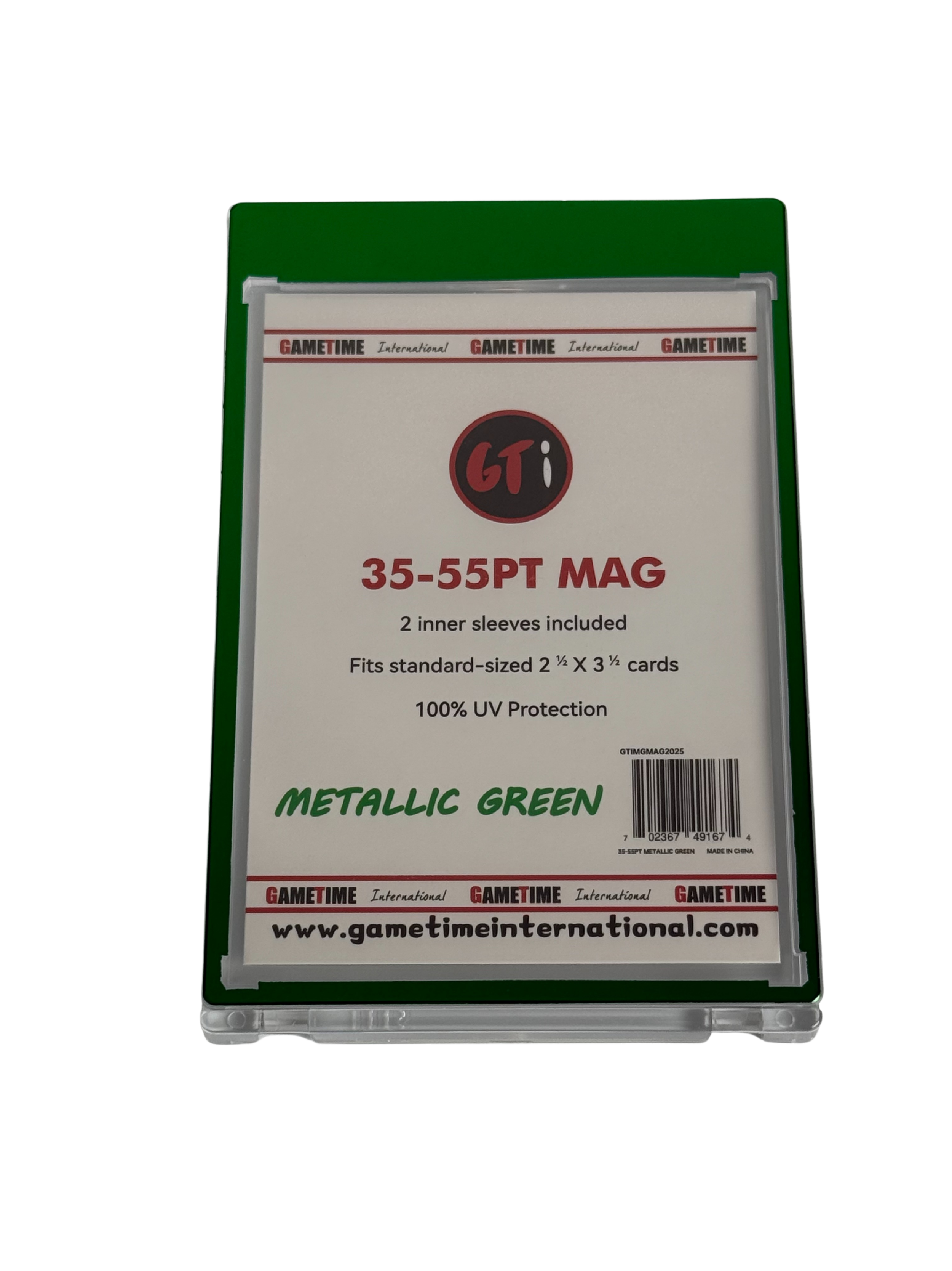 GTi 35–55pt Metallic Green magnetic one touch holder